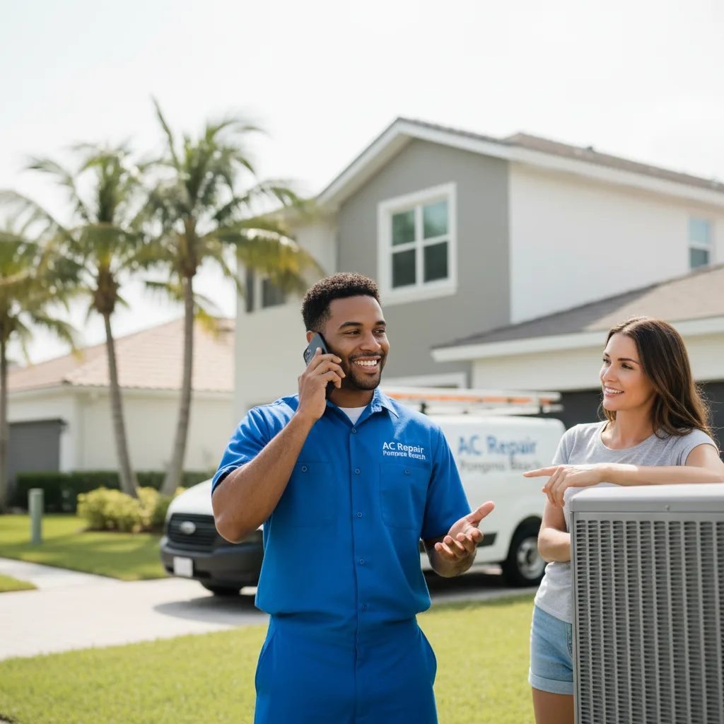 AC Repair Pompano Beach customer support in Thorp